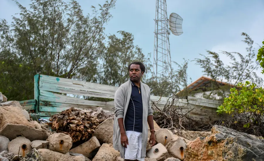 A Torres Strait Indigenous traditional owner